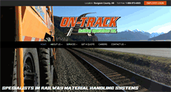 Desktop Screenshot of ontrackrailway.com